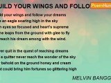 MELVIN BANGGOLLAY - BUILD YOUR WINGS AND FOLLOW YOUR DREAMS