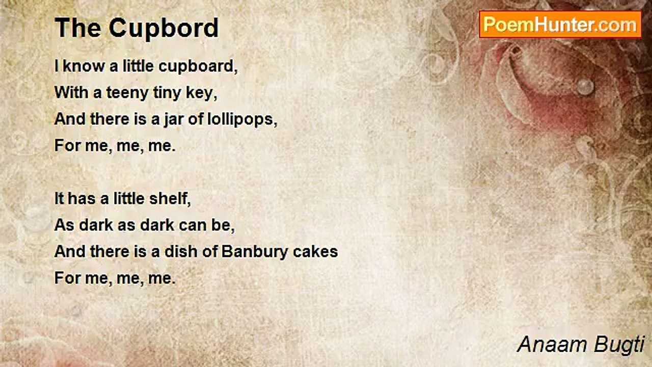 Anaam Bugti - The Cupbord