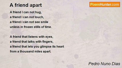 Pedro Nuno Dias - A friend apart