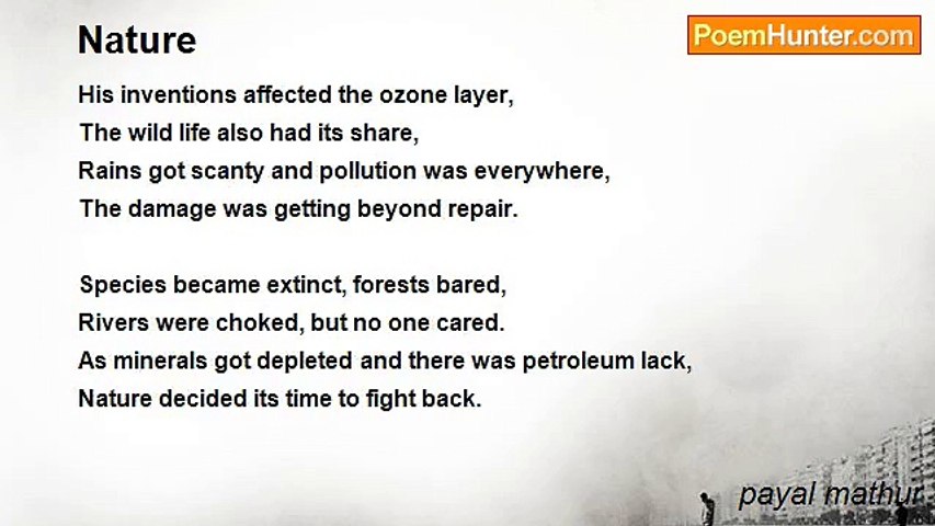 payal mathur - Nature