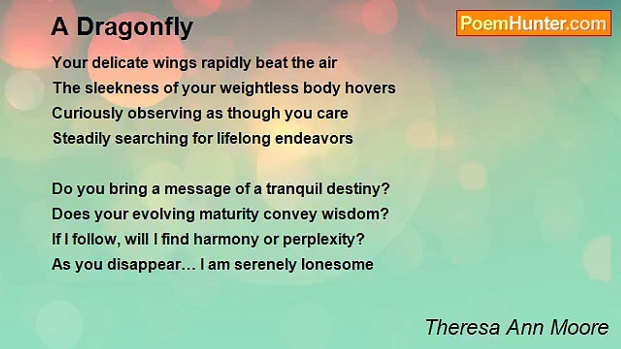 Theresa Ann Moore - A Dragonfly