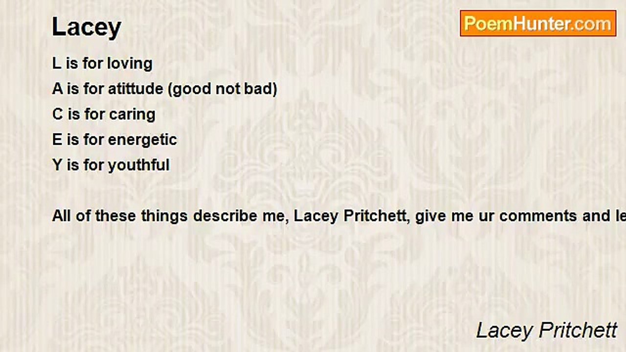 Lacey Pritchett - Lacey
