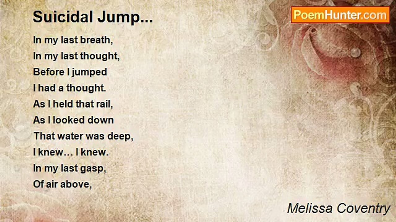 Melissa Coventry - Suicidal Jump...