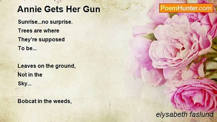 elysabeth faslund - Annie Gets Her Gun