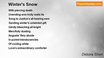 Debora Short - Winter's Snow