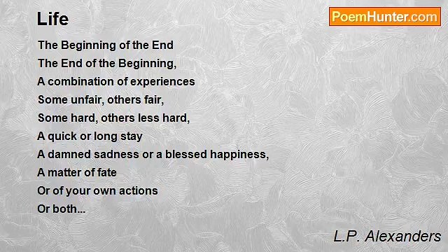 L.P. Alexanders - Life