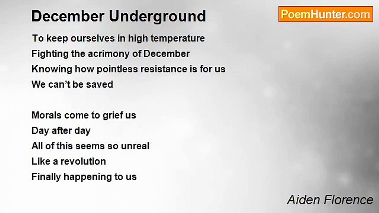 Aiden Florence - December Underground