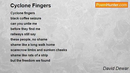 David Dewar - Cyclone Fingers
