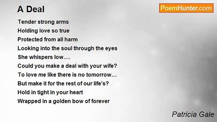 Patricia Gale - A Deal