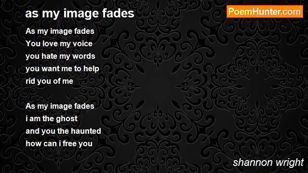 shannon wright - as my image fades
