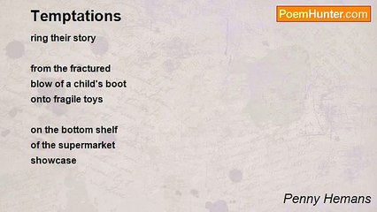 Penny Hemans - Temptations