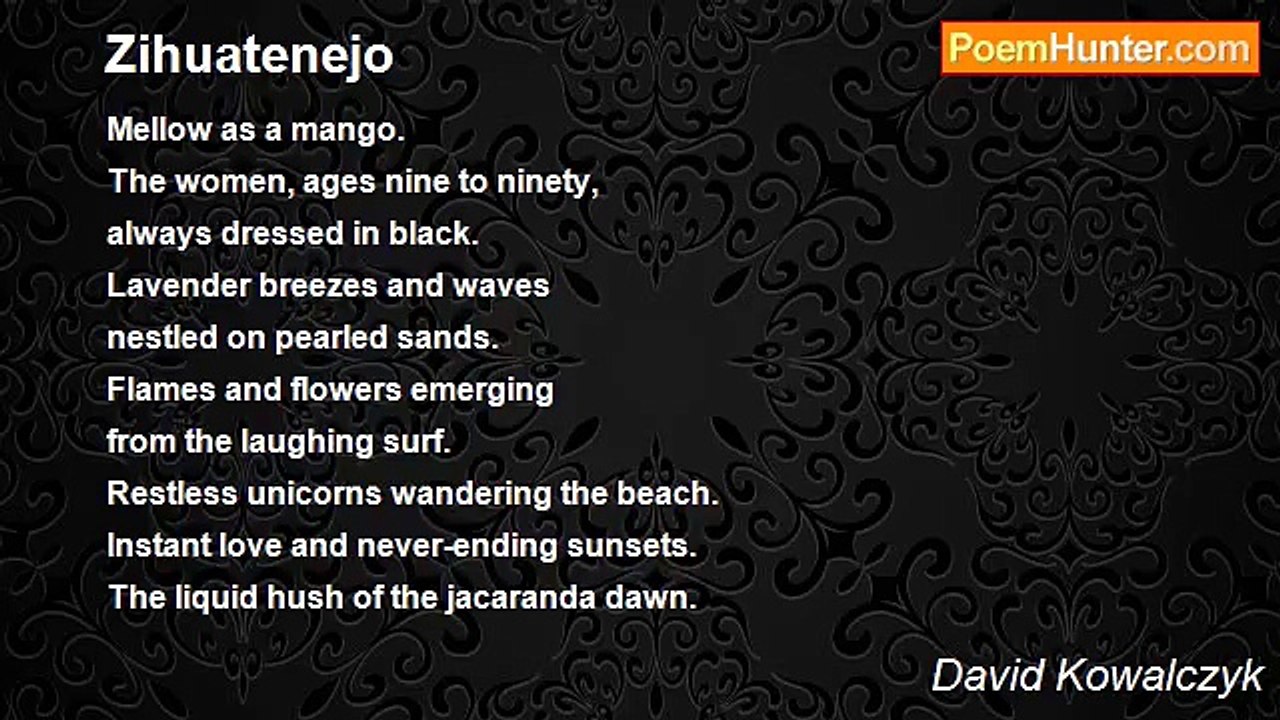 David Kowalczyk - Zihuatenejo