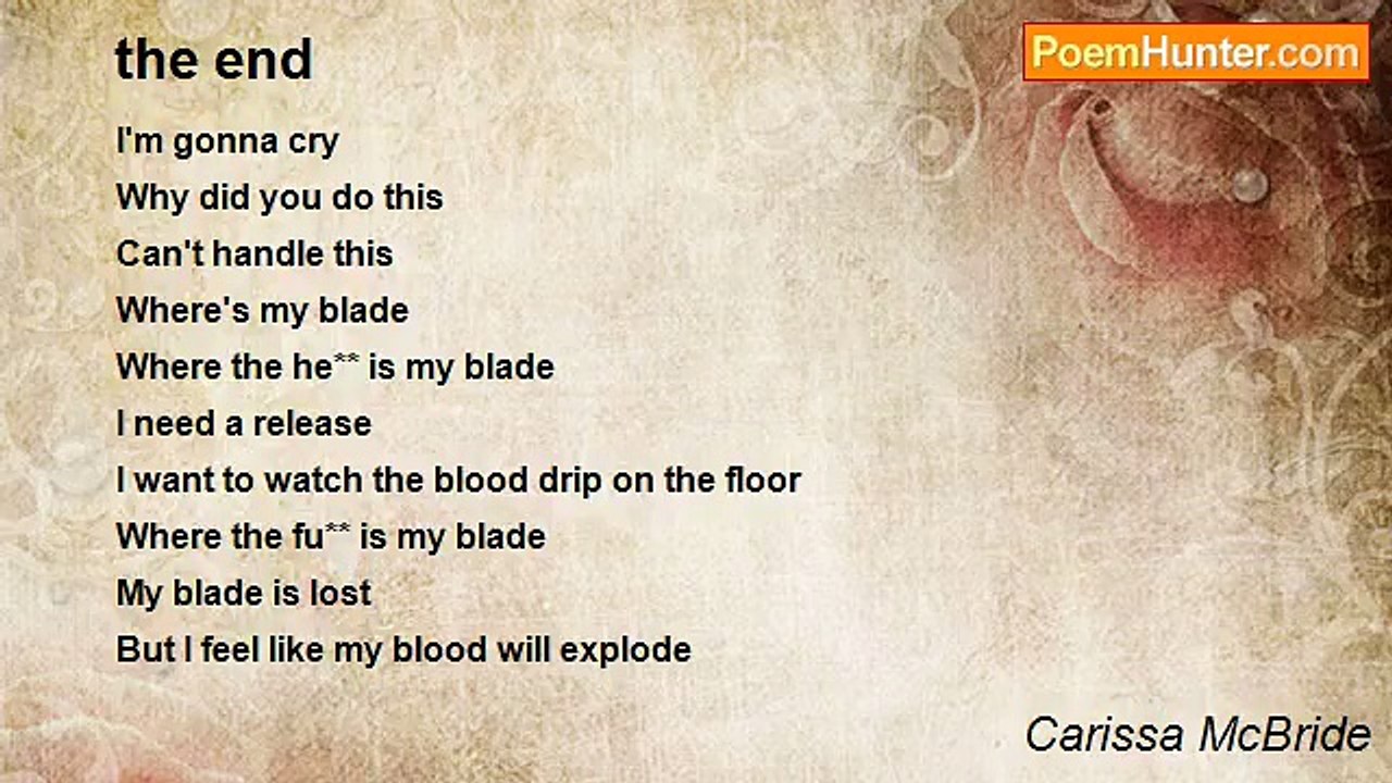 Carissa McBride - the end