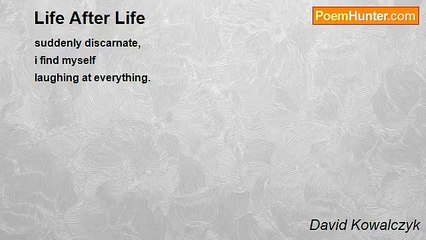 David Kowalczyk - Life After Life