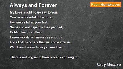 Mary Wismer - Always and Forever