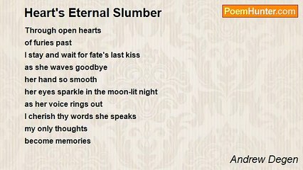 Andrew Degen - Heart's Eternal Slumber