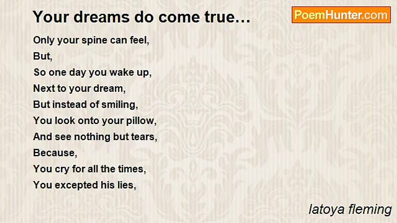 latoya fleming - Your dreams do come true…