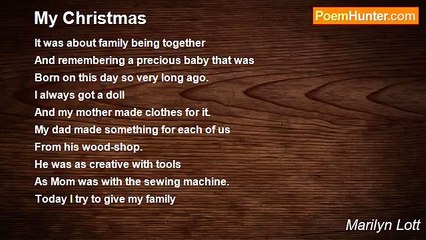 Marilyn Lott - My Christmas