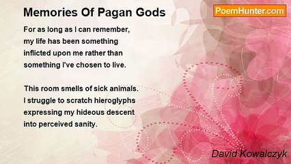 David Kowalczyk - Memories Of Pagan Gods