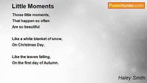 Haley Smith - Little Moments