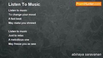 abinaya saravanan - Listen To Music