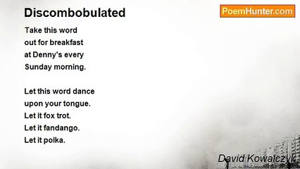 David Kowalczyk - Discombobulated