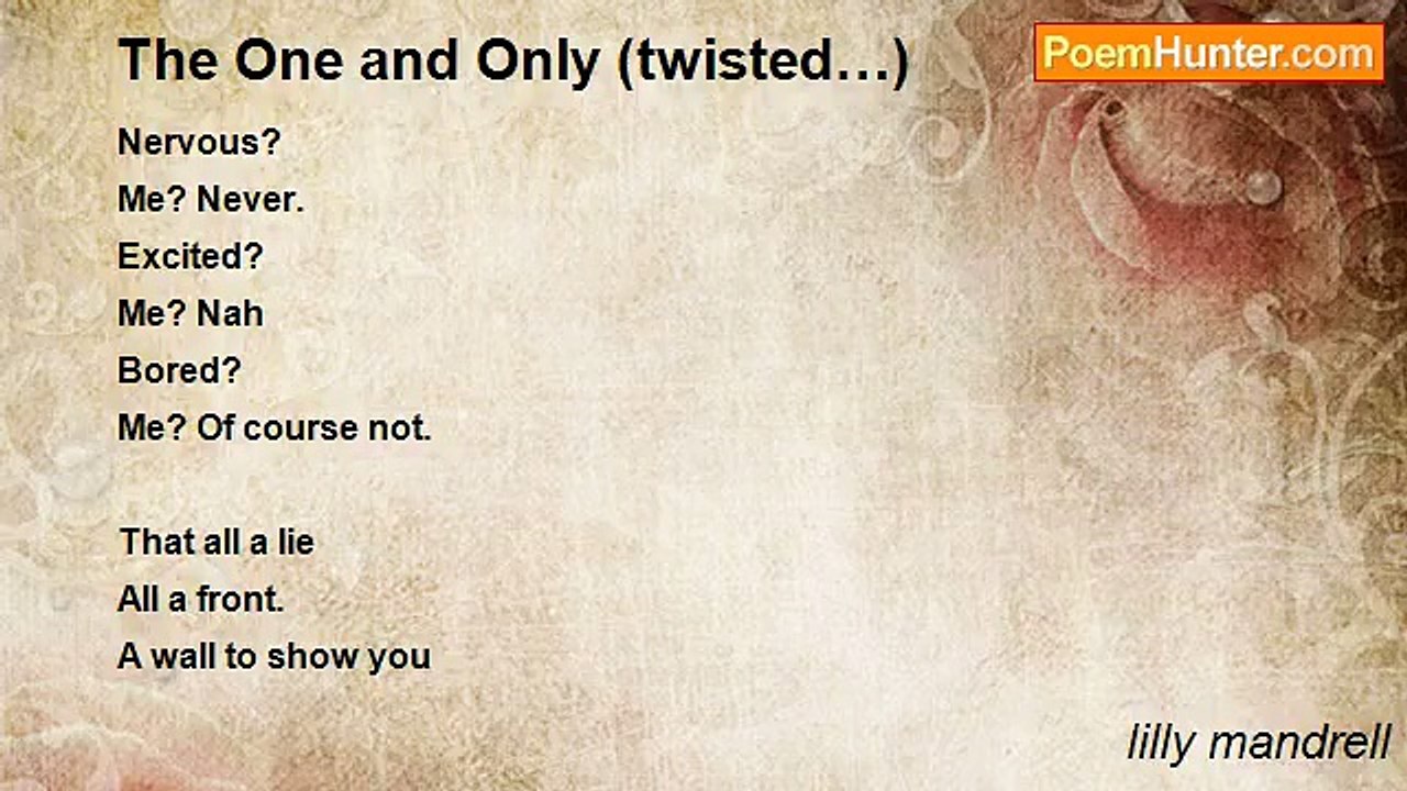 lilly mandrell - The One and Only (twisted…)