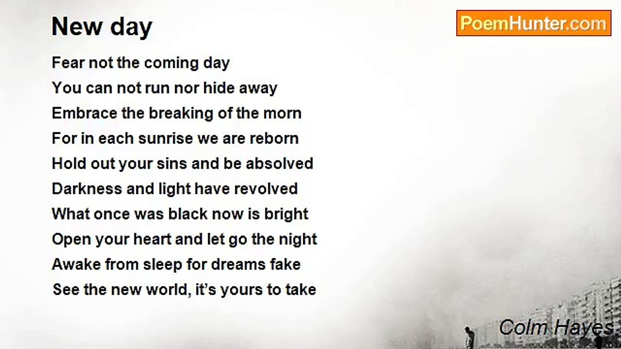 Colm Hayes - New day