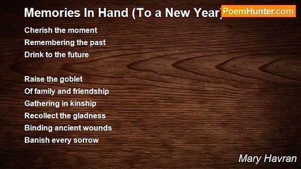 Mary Havran - Memories In Hand (To a New Year)