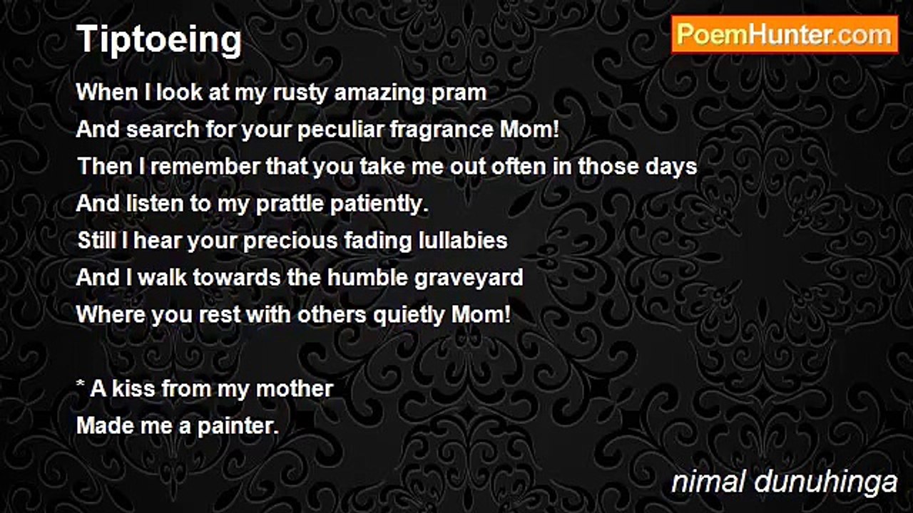 nimal dunuhinga - Tiptoeing