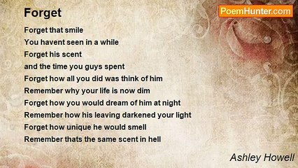 Ashley Howell - Forget