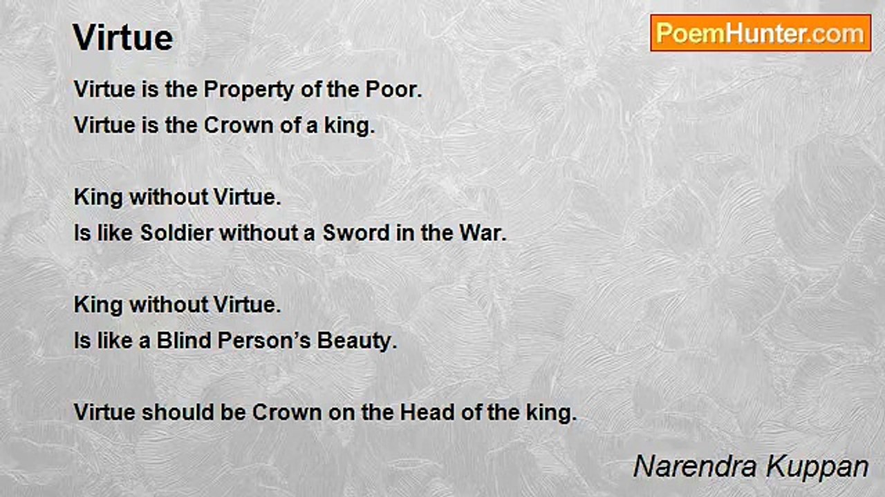 Narendra Kuppan - Virtue