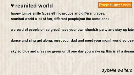 zybelle walters - ♥ reunited world