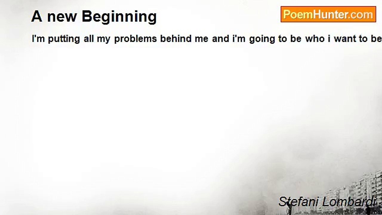 Stefani Lombardi - A new Beginning