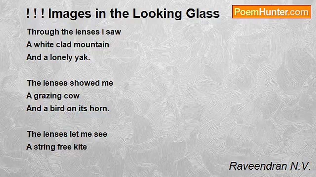 Raveendran N.V. - ! ! ! Images in the Looking Glass