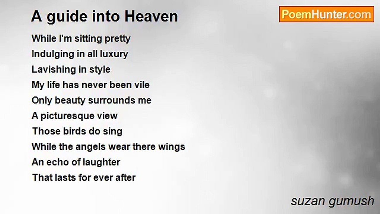 suzan gumush - A guide into Heaven