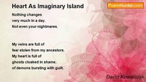 David Kowalczyk - Heart As Imaginary Island