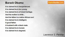 Lawrence S. Pertillar - Barack Obama