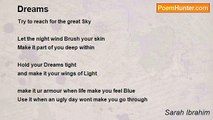 Sarah Ibrahim - Dreams