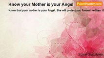 Susie Sunshine - Know your Mother is your Angel