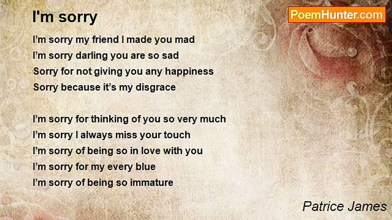 Patrice James - I'm sorry