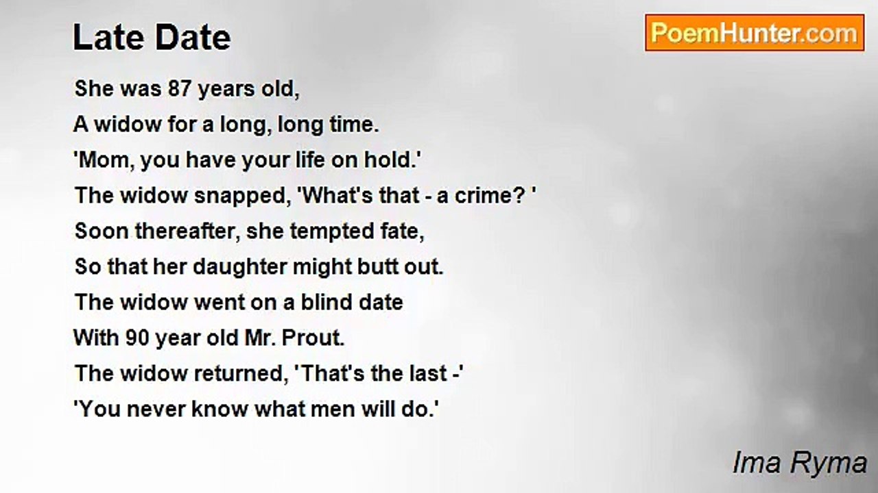 Ima Ryma - Late Date