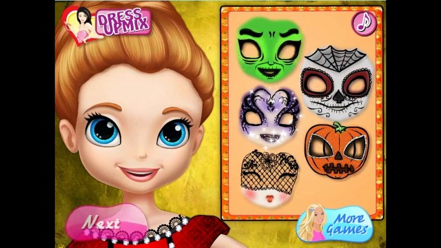 Disney Sofia the First Halloween Face Art New Game Episode to play Games for children