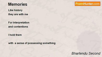 Bhartendu Second - Memories