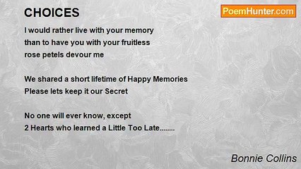 Bonnie Collins - CHOICES