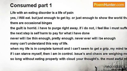 neo riddick - Consumed part 1