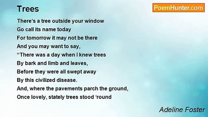 Adeline Foster - Trees
