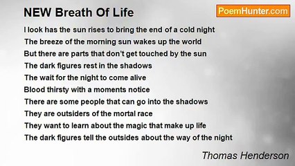 Thomas Henderson - NEW Breath Of Life