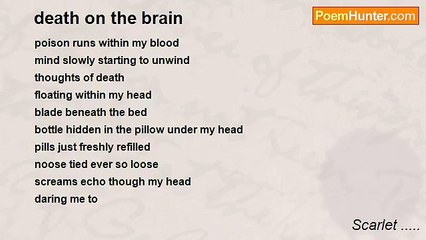 Scarlet ..... - death on the brain