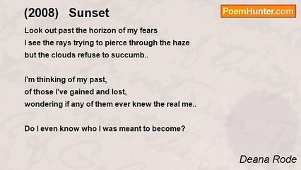 Deana Rode - (2008)   Sunset